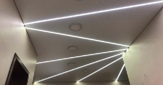 Световые линии на потолке Лангепас, цена от 2642 руб.